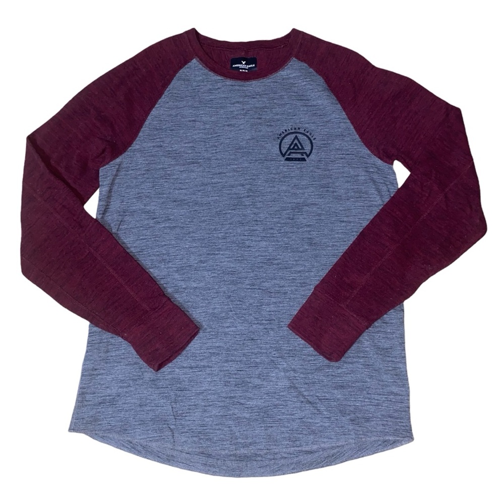 Mens American Eagle Long Sleeve Tee